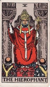 El Hierofante (Sumo Sacerdote)